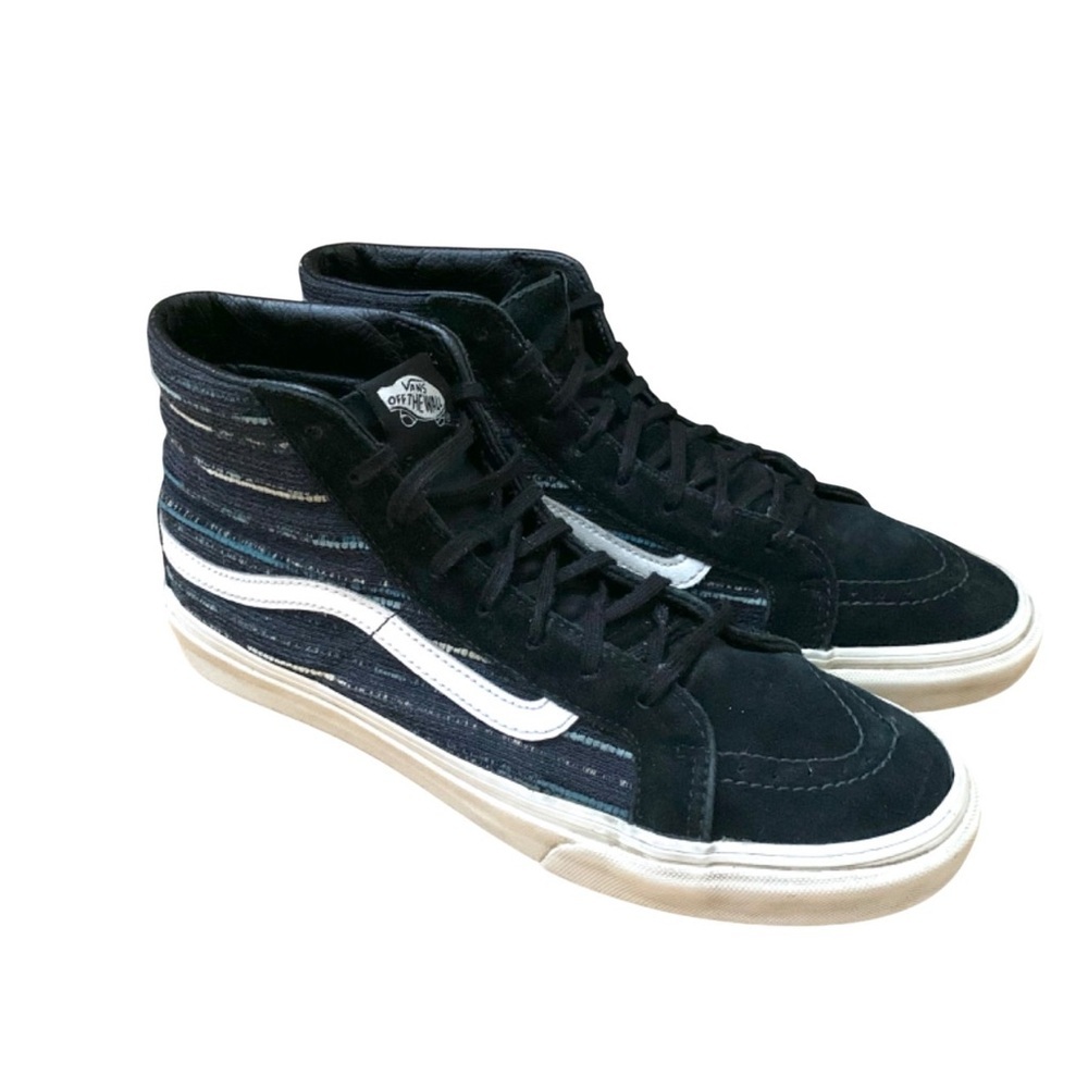 Vans sk8 hi Slim /Black Multi-Color/M8 W Men’s 8.5 Street Style Classic Sneakers